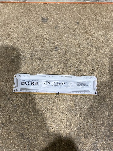 Ballistix BLS8G4D240FSC 8GB DDR4 2400MHz 1,2V RAM Modul XMP weiß