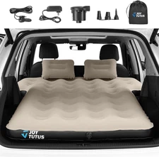 SUV Air Mattress for Car Camping, Upgraded Flocking and Extra Thick Oxford Surfa