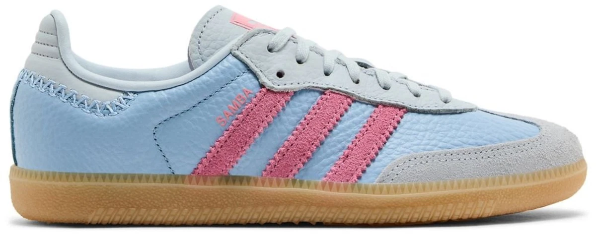 adidas gazelle silver green womens Mujer Adidas Samba Lt Metallic Fuchsia JQ7451 main image 0
