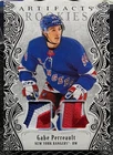 Gabe Perreault 25/26 Upper Deck Artifacts Dual BLACK Material Rookie Patch /5