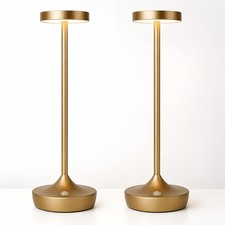 Rechargeable Cordless Table Lamp LED Portable 6000mAh Titanium Waterproof Lamps