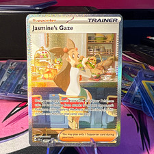 jasmine's gaze pokemon card #245 Prices | Surging Sparks this card is the perfect way to showcase your collection. Jasmine's Gaze 245/191 - Pokémon