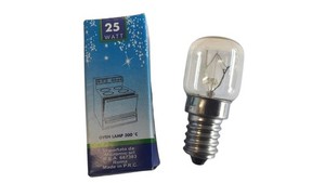 Backofen-Glühbirne, 25 W, E14 T25-Glühlampe, 2200 K Warmweiß, 300 Grad