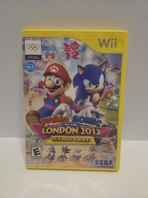 SEGA Mario & Sonic London 2012 Olympic Games Nintendo Wii NTSC-U/C Sports