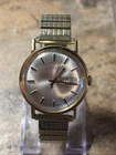 Men’s 35mm Vintage Timex Mercury Manual Gold Tone Day Date Taiwan Watch Runs!