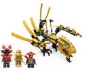LEGO NINJAGO 70503 The Golden Dragon Build—Complete Dragon + Minifigures