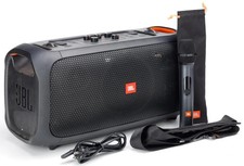 JBL PartyBox On-the-Go Essential Portable Bluetooth Speaker with Lighting