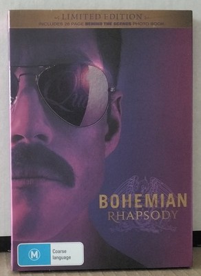 BOHEMIAN RHAPSODY (QUEEN) 20th Century Fox 87402SDB AUS Ltd Edition 2019 DVD