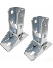 Adjustable Brace Fitting180 Degree Turn Joint Connector Bracket Fit for 1/2" ...