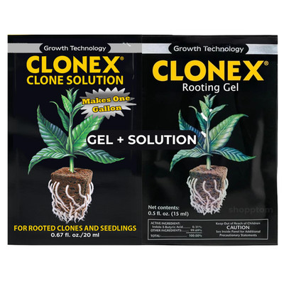 Clonex Rooting Starter Kit   Rooting Gel 15ml + Clone Solution 20ml   2 Pack