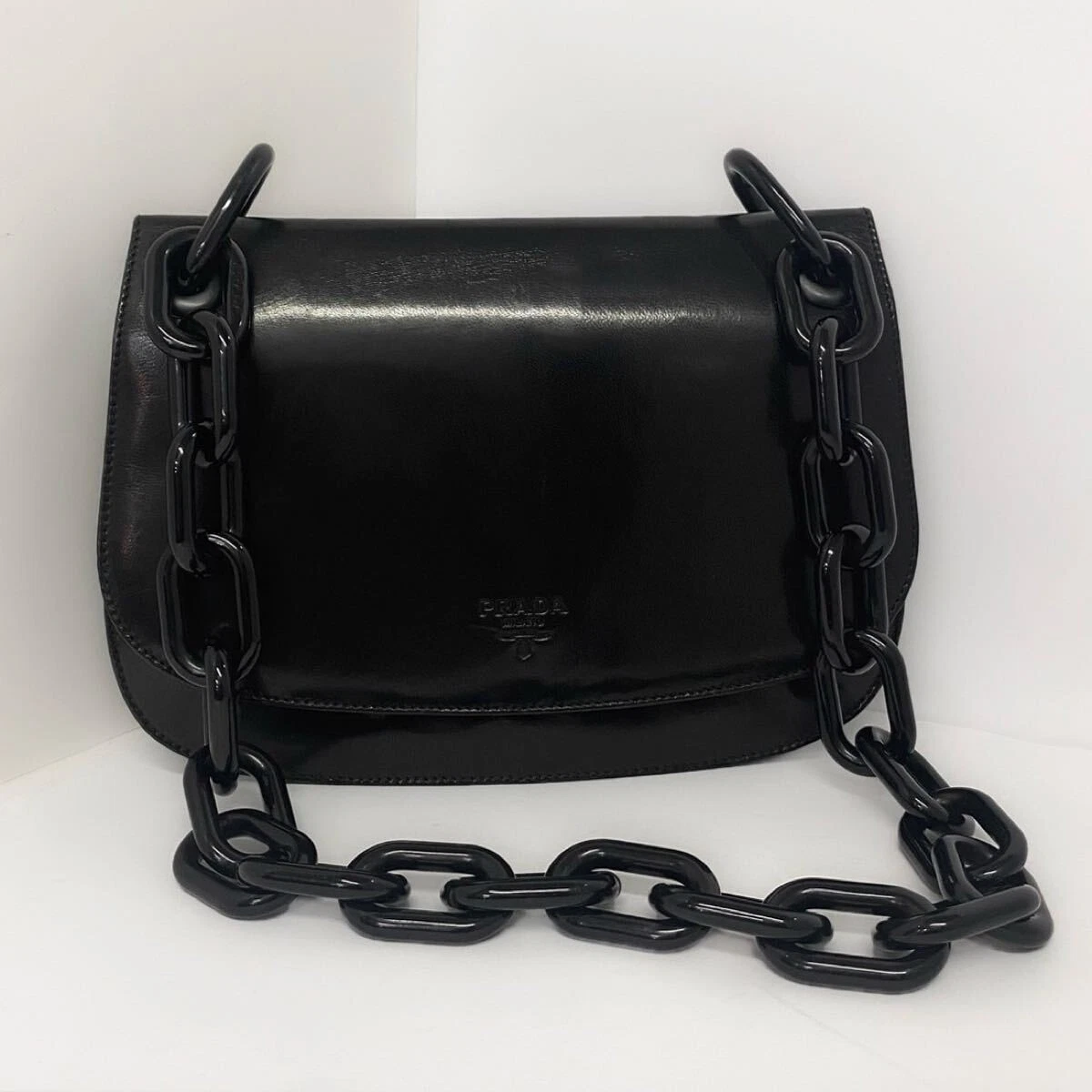 PRADA Plastic Exterior Bags & Handbags for Women for sale - eBay
