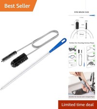 Double Ended Nylon Drain Brush (61) & Sink Un...