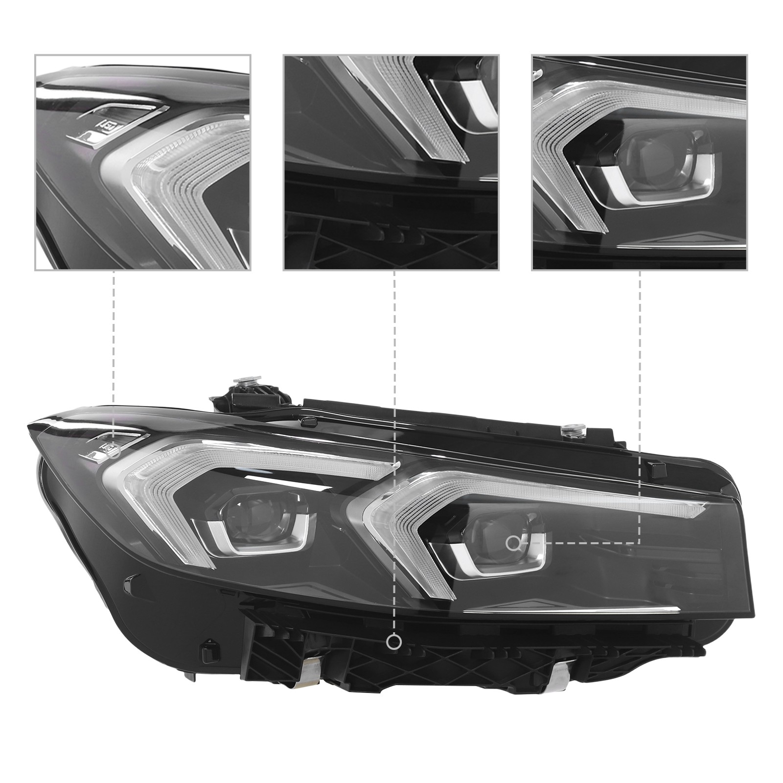 For 2023-2024 BMW 3 Series G20 G21 Full LED Headlight Headlamp Passenger Side RH