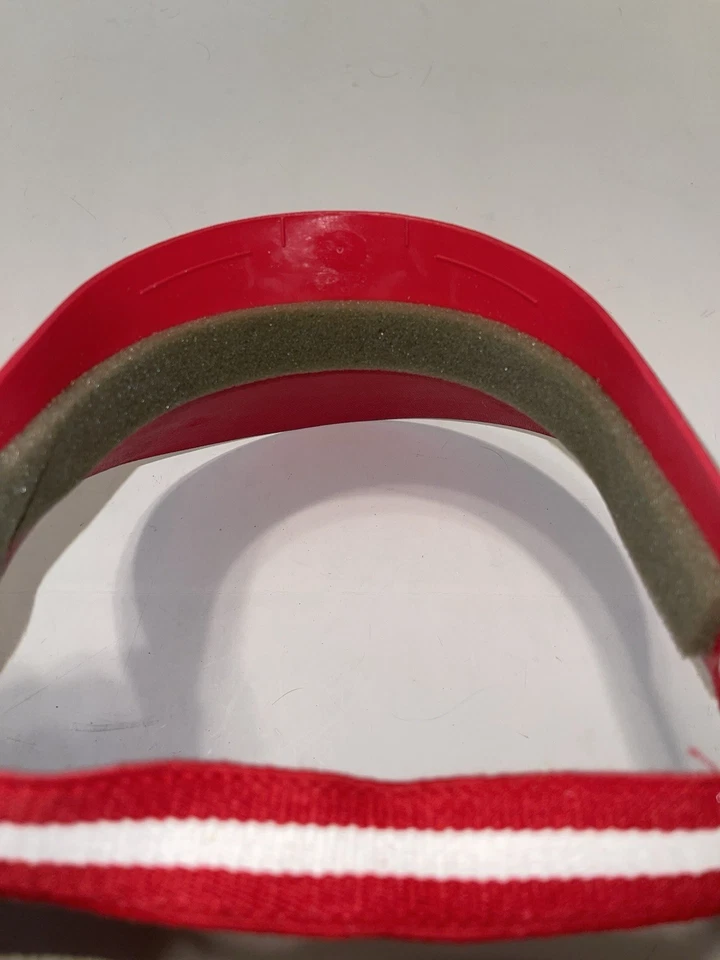 Gorra retro vintage años 70 Miller High Life plástico rojo blanco visera Foto 3 de 4