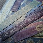 10 Pcs Book Spine Opaque Washi Stickers- Scrapbook, Journal, DIY Crafts & Cards