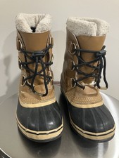 Sorel Yoot Pac TP Kids Youth 2 Tan Brown Black Waterproof Insulated Snow Boots