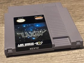Xexyz Nintendo Nes Near Mint w/Sleeve Authentic
