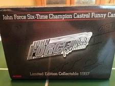 1996 JOHN FORCE "CASTROL GTX" 1/64 NHRA "6X CHAMP FAN CLUB" F/C DIE CAST