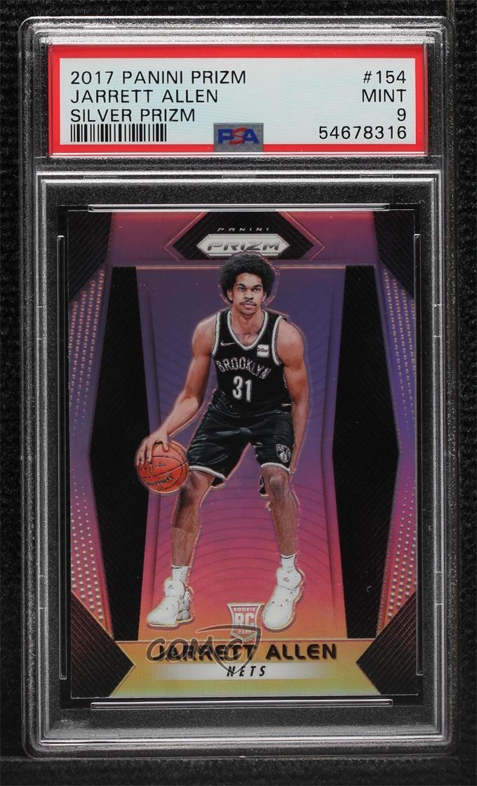 2017-18 Panini Prizm Silver Prizm Jarrett Allen #154 PSA 9 MINT 09c4