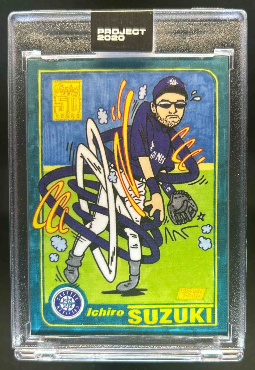 2020 Topps Project Ichiro Suzuki By Ermsy #22 Mariners