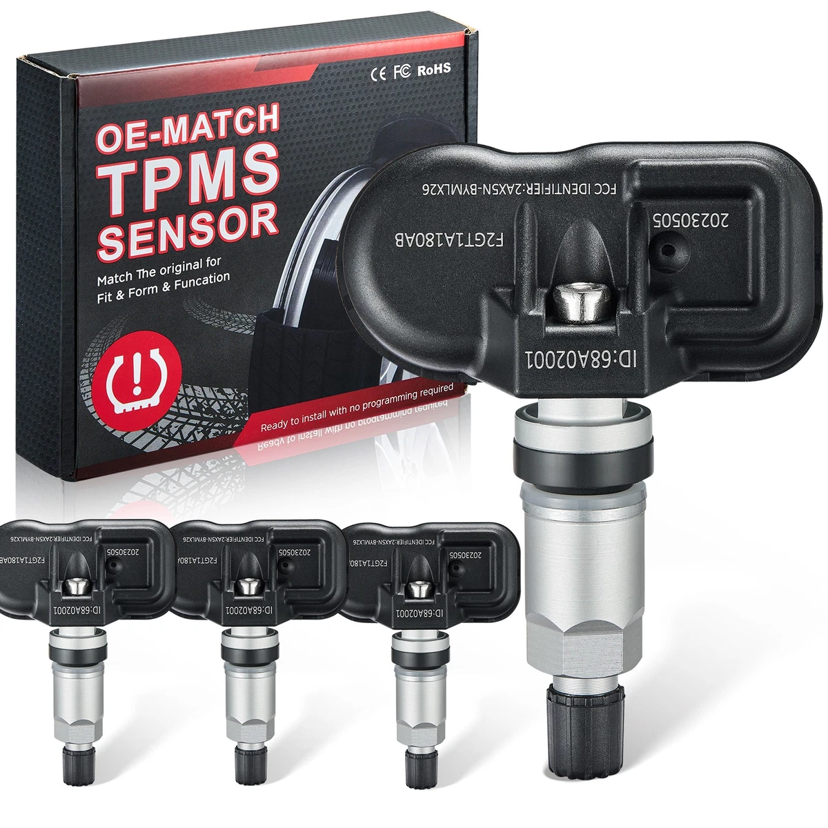 TPMS-sensor, voor Ford Focus Fiesta Kuga 2014-2019, OEM: EV6T-1A180-DB, 1862980