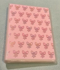 New Happie Scrappie Pink Bows Jumbo size Planner Sticker Album