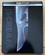 Scream Limited Edition 4K Steelbook + Digital (4K Ultra HD, 1996)