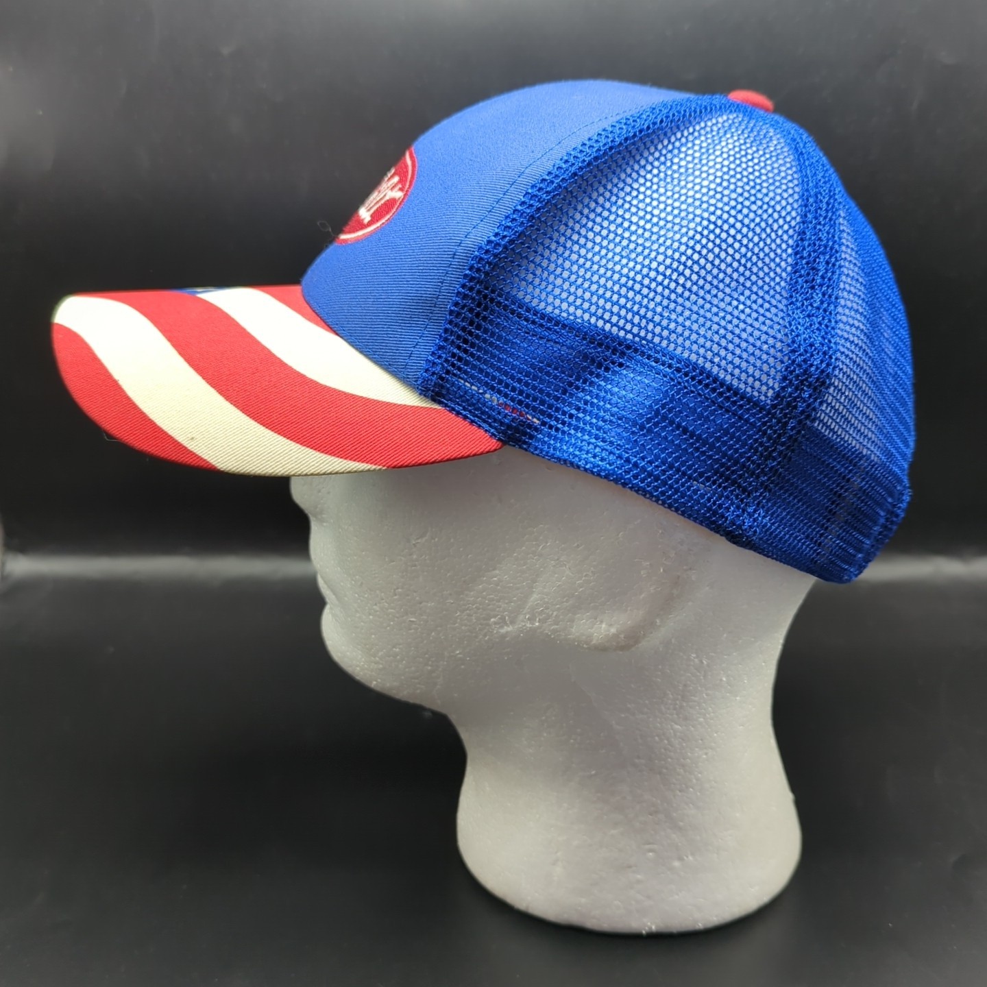 PETERBILT hat red blue adjustable cap - American … - image 6