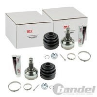 2X NTY Antriebswellengelenk Satz Radseitig Passend FüR CitroËN Berlingo Xsara PE