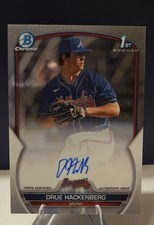 2023 Bowman Draft - Chrome Prospect Autographs Drue Hackenberg #CDA-DH (AU, RC)