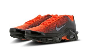 black orange nike tn