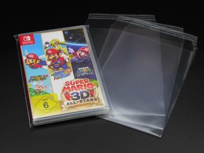 COLLECT-OB Nintendo Switch Game Sleeves - Schutzhüllen - Folien - 25er 50er 100er Pack