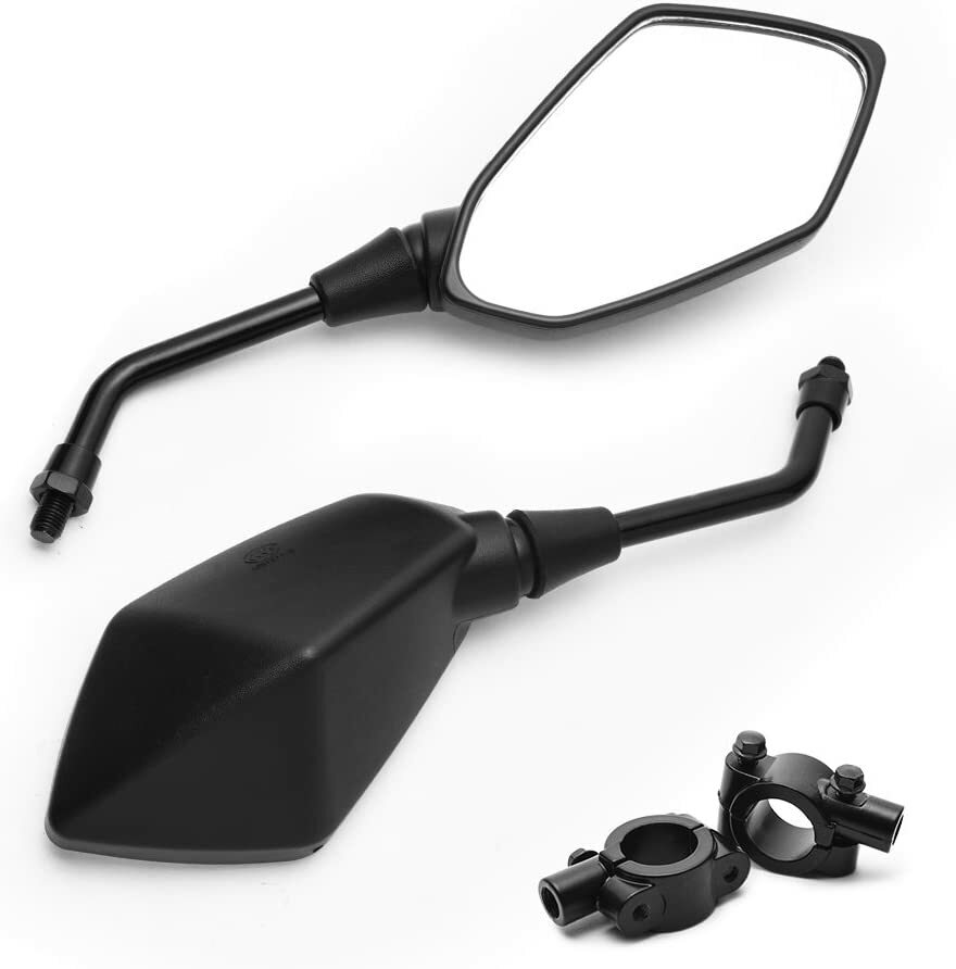 Universal Rearview Side Mirrors For CFmoto ATVs – 7/8" Handlebar Clamps Included