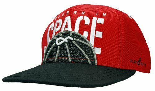 Кепка Flat Fitty Leaders In Space Snapback, черный/красный