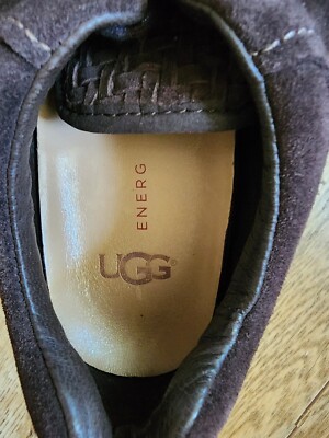 UGG Hepner Woven Luxe Lace Up Suede Trainer Comfort Sneaker  display picture 1