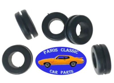 GM Electrical Wire & Cable Rubber Grommets 1/2'' Groove Dia. 3/8'' Hole 5pcs 150