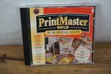 PrintMaster Gold 4.0 Publishing Suite - (1997 Just Mindscape, Inc) - Used CD-ROM