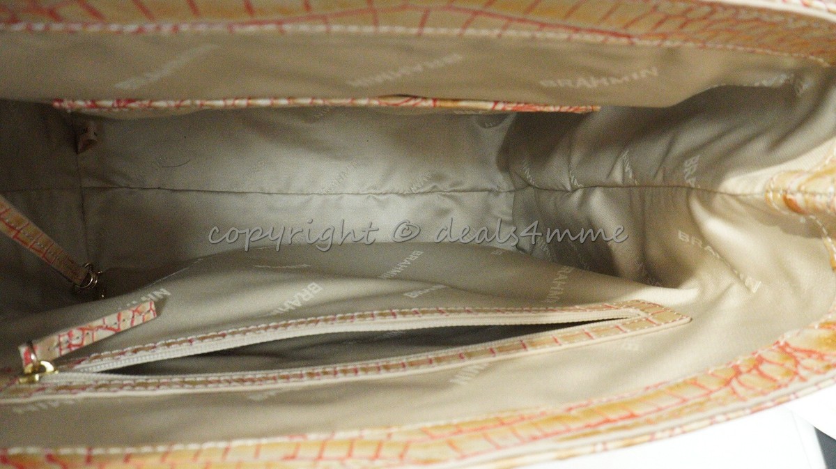 Brahmin Liz Leather Backpack in Sunkiss Melbourne for sale 