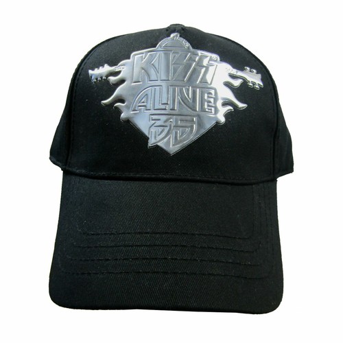 KISS Silver Shining Alive 35 Logo Black 
