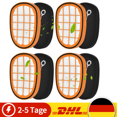 4 Filter für Philips SpeedPro Max Akkusauger 7000 8000 Serie | ersetzt FC5005/01