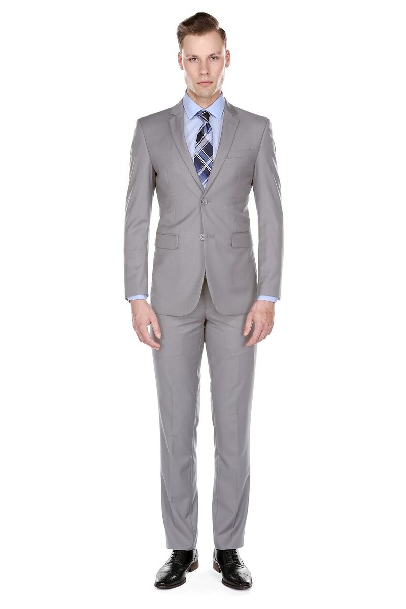 Braveman Men's Slim Fit 2-Piece Suit