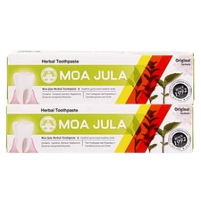 2xHerbal Toothpaste Original Herb Teeth Jula Fresh White Strong MOA 100g