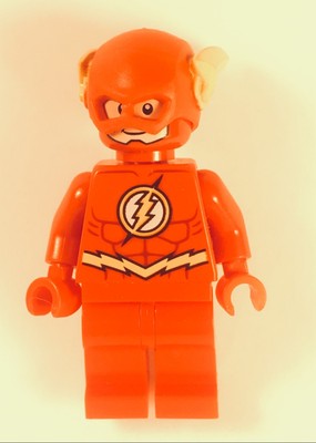 lego justice league flash minifigure