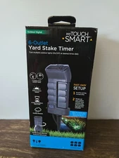 NEW Lighting Timer Outdoor Dusk To Dawn or Programmable 6 Outlet Power Box Cord