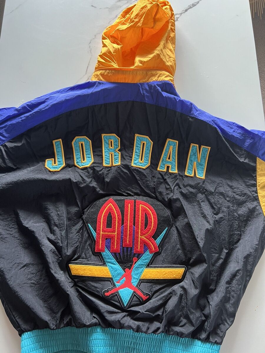 mens vintage air jordan jacket