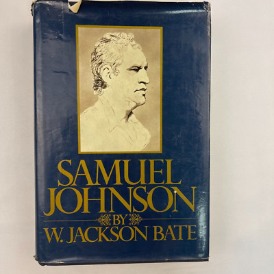 Samuel Johnson by Walter Jackson Bate (1977, Hardcover)