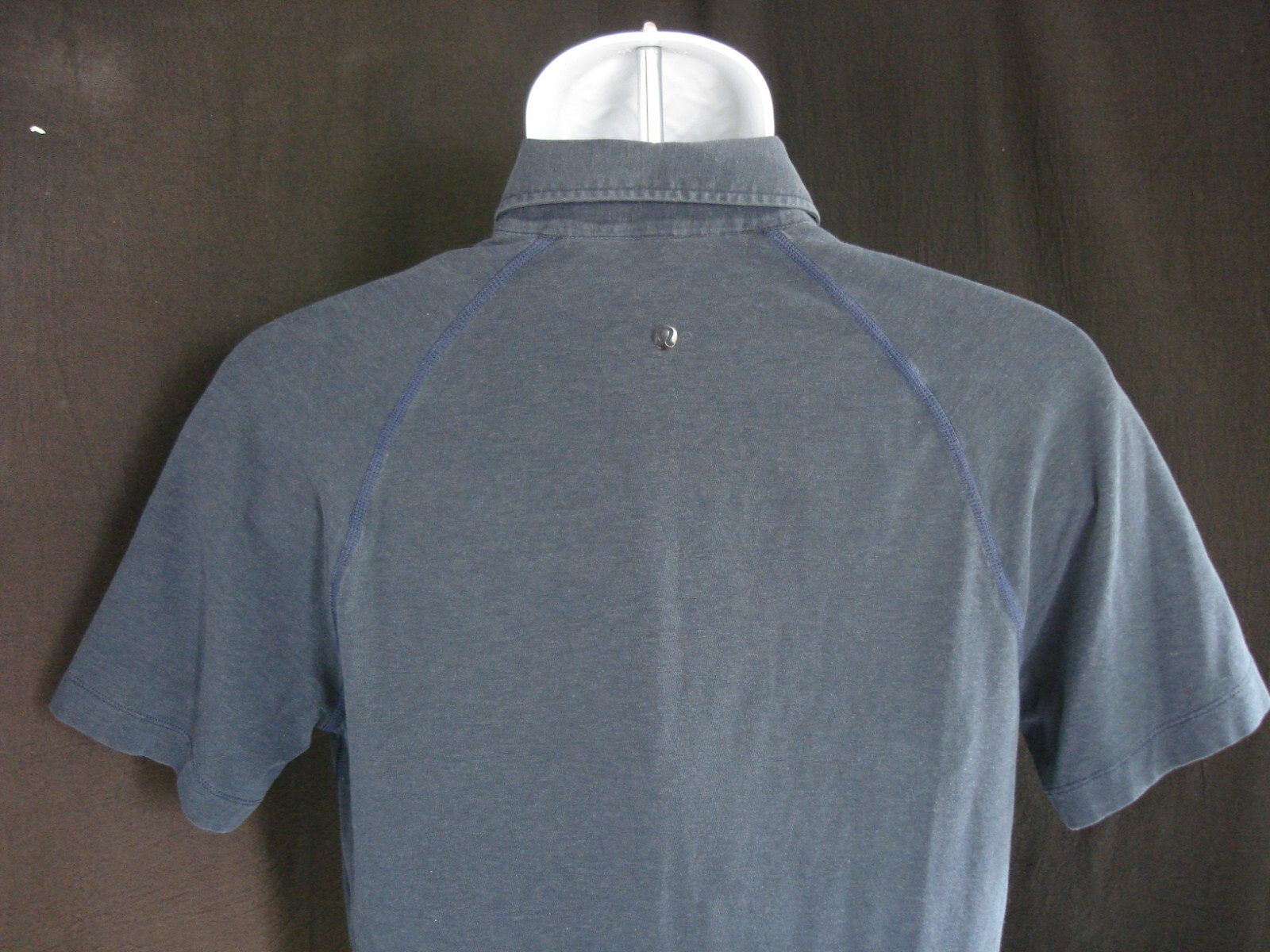 Lululemon Men’s Evolution Solid Blue Poly Blend V… - image 5