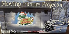 Mr Christmas Moving Picture Projector 10 All Holiday Movies Lighting Yard Decor