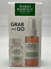 Mario Badescu- Grab and Go- Drying Lotion, Facial Cleanser Spray-NEW