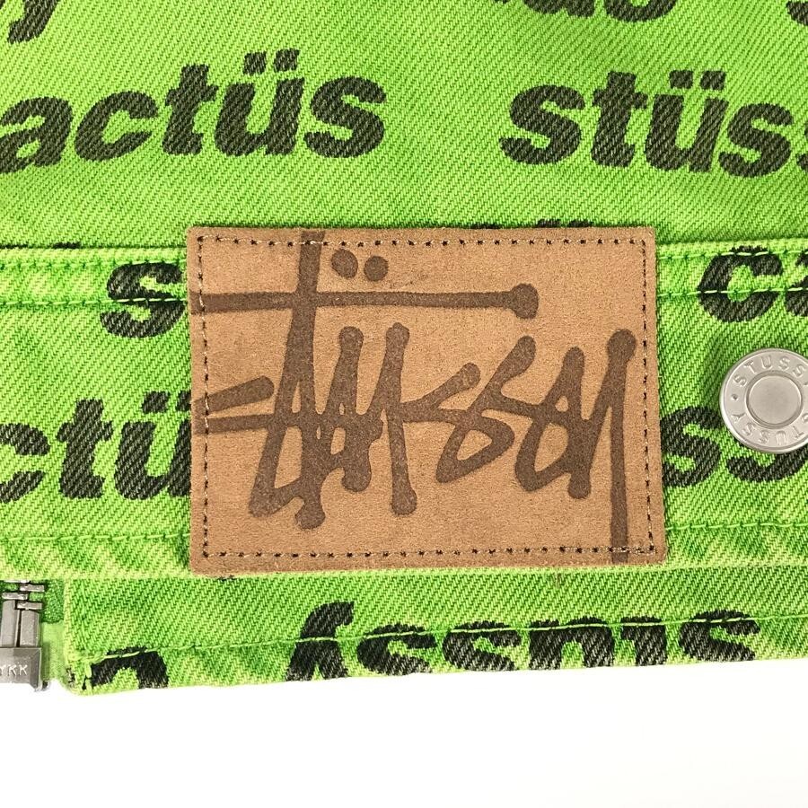 Stussy x CPFM Cactus Plant Flea Market ZIP WORK JACKET Green Stussy x CPFM Cactus Plant Flea Market ZIP WORK JACKET Green